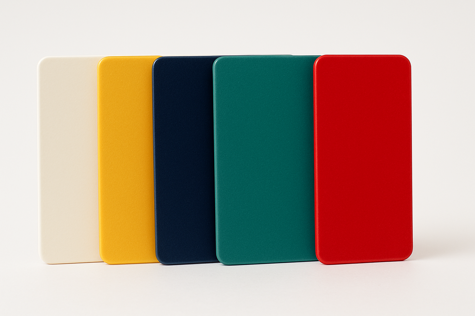 Color panels for FRP and gelcoat