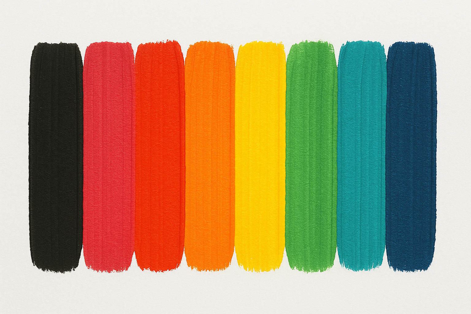 Different colors side by side