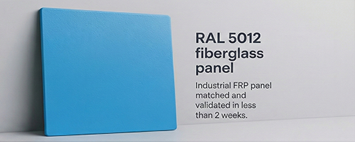 RAL 5012 FRP panel