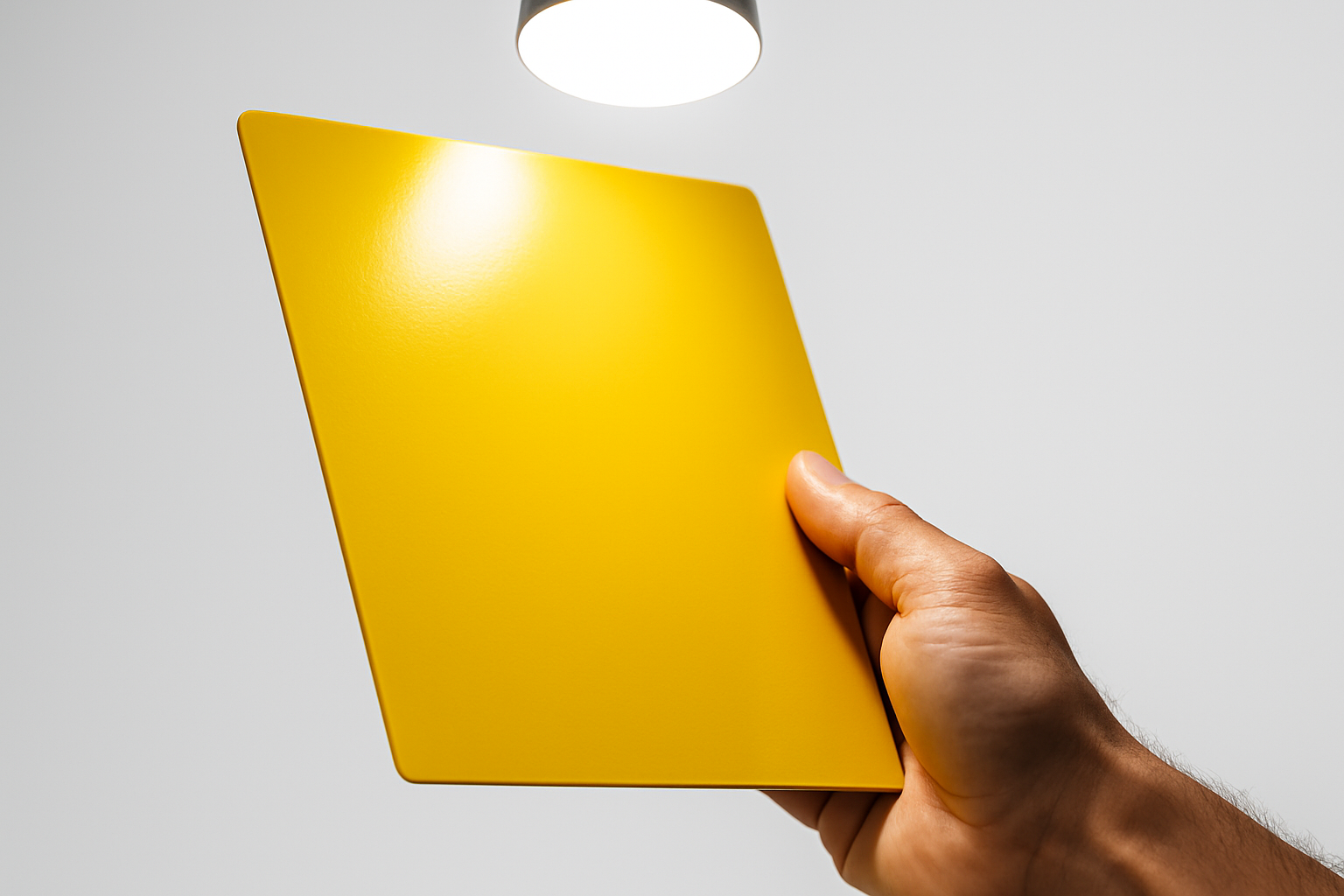 Gelcoat or FRP part under light